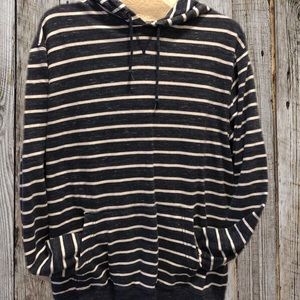 Mens Old Navy Blue & White Hoodie